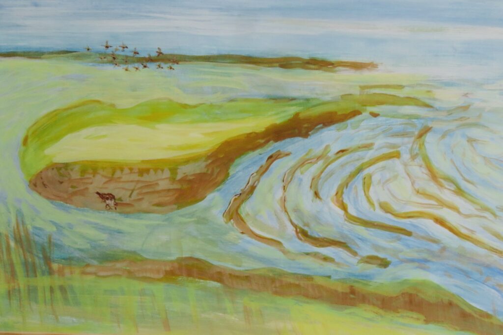 Schilderij door Rosemarijn van Limburg Stirum